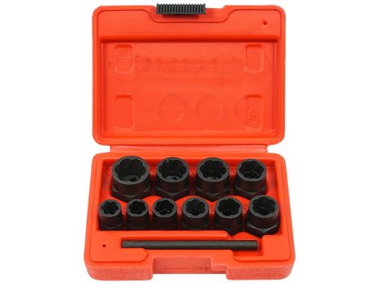 Комплект за премахване на повредени гайки 3/8" VERKE V86481