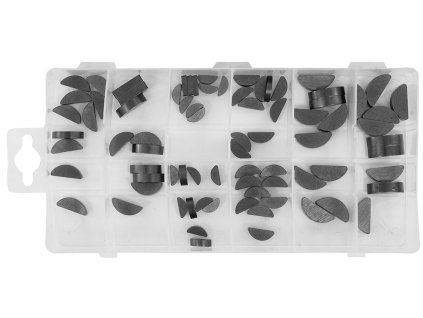 Клинчета полукръгли 80 бр. Verke V06728