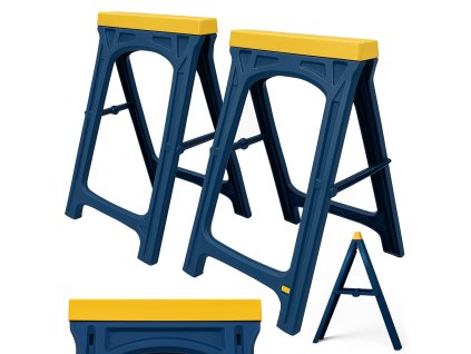 STOJAKI WARSZTATOWE SKLADNE KOBYLKI KOZIOLKI BUDOWLANE ROBOCZE KOMPLET 2SZT