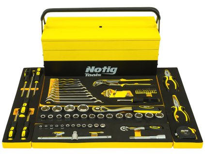 Комплект инструменти 86 части в сгъваема кутия NOTIG