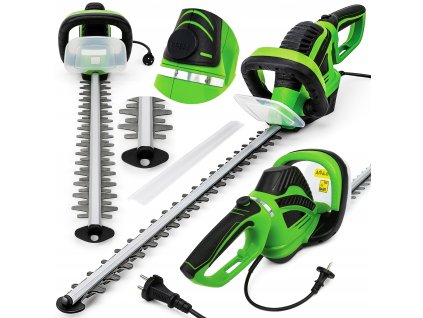 ELEKTRYCZNE NOZYCE DO ZYWOPLOTU GALEZI KRZEWOW 2200W 610MM SEKATOR DUZA MOC