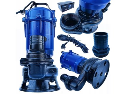 POMPA DO WODY BRUDNEJ SZAMBA Z ROZDRABNIACZ 3850W MOCNA ZATAPIALNA ADAPTER [33628] 1200