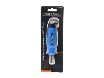 Adaptér úhlový 90 °C HEX 1/4" 155mm pro šroubovák KD10798