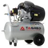 Маслен компресор, въздушен компресор TAGRED 3500W 4,7HP 50L V2 двуцилиндров