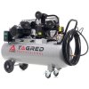 Маслен компресор, въздушен компресор TAGRED 100L 400V 3 бутала, лебедка, мощен!