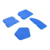 Кубчета, шпакли за силикон, комплект за заглаждане 4 бр.