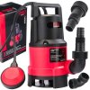Zahradní ponorné čerpadlo s plovákem, výkon 1600 W, pro čistou i špinavou vodu3