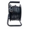 Bubnový prodlužovací kabel 50 m, 3×2,5 mm², 4 zásuvky, IP44, blokace rozvinutí3