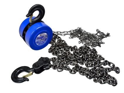 Řetězový naviják GEKO PREMIUM 2T x 3M/oceľ/G01096