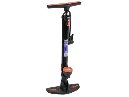 Ocelová pumpa s manometrem Premium 38x520 G01283