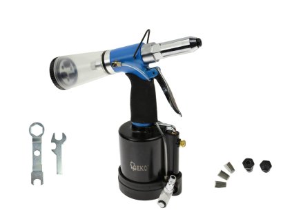 Pneumatická nýtovačka s automatickým sacím systémem nýtů 2,4-6,4mm G01347