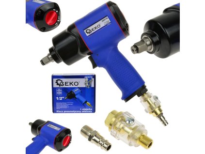 Pneumatický rázový utahovák 1/2" + olejnička G03176
