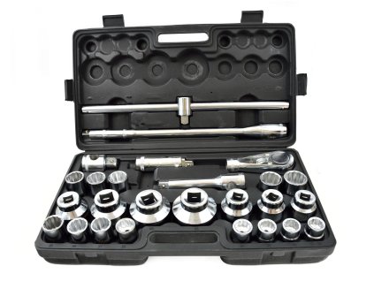 Sada nástrčných klíčů 26ks 3/4" 21-65mm 12-hran G10114