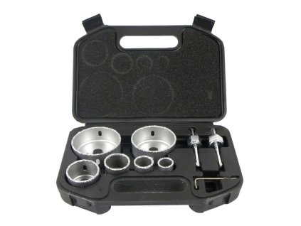 Sada wolframových vrtacích korunek 22-73mm 9ks G39990
