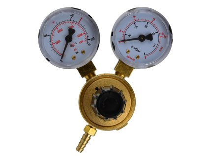 Redukční ventil na CO2/ARGON, dvoumanometrický, G80034