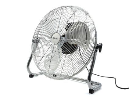 Podlahový ventilátor 45 cm nerezová ocel G80471