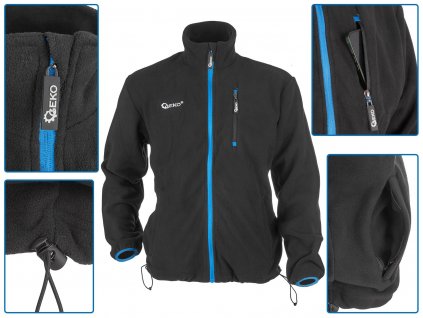 Fleecová mikina - GEKO, velikost L, model G90102