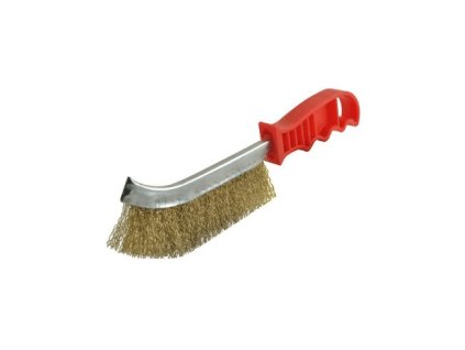 Mosazný drátěný kartáč na disky, štěrbinový