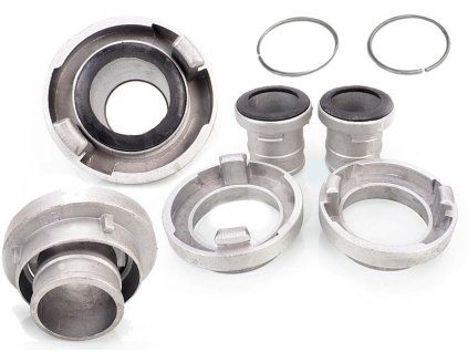 Rychlospojka 2" 52mm pro hasičské hadice, sada 2 spojek