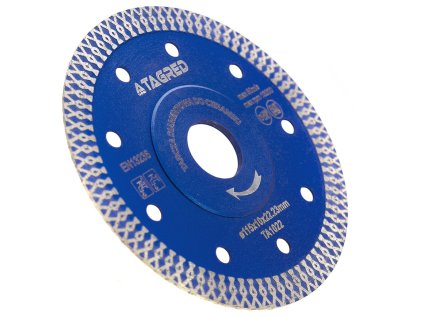 Diamantový kotouč PROFI LONG LIFE na kámen, gres, dlaždice, keramiku 115mm, Profesionální