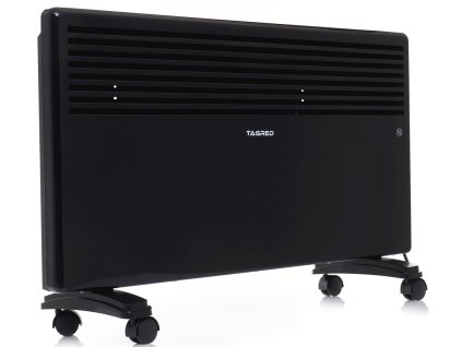 Elektrický konvektorový radiátor 2000W, černý