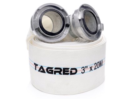 Požární hadice s rychlospojkami k čerpadlům 3 palce 20m PU - Vložka PVC