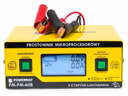 Mikroprocesorová nabíječka baterií 6V - 24V PM-PM-60B