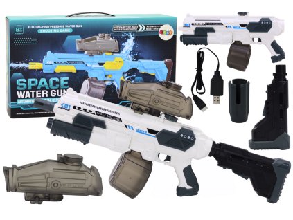 220273 automaticka vodni pistole m416 bila