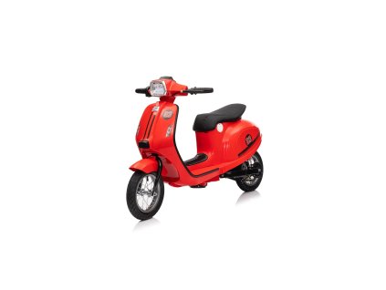Dětský elektrický skútr Retro 23 červený01