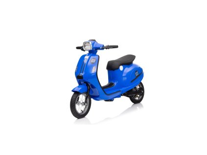 Dětský elektrický skútr Retro 23 modrý01