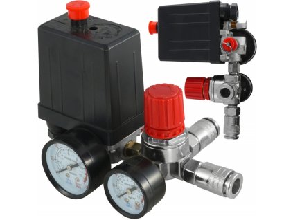 Tlakový spínač 230V + hodiny typ A Verke V81202