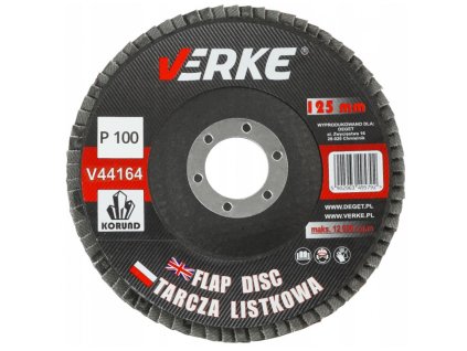 Kotouč lamelový 125mm P100 VERKE V44164