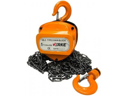 Řetězový zvedák 1T x 3M VERKE V87265