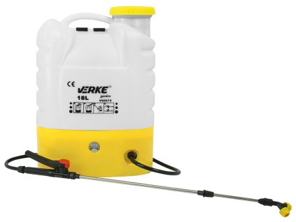 Akumulátorový postřikovač 18L VERKE GARDEN V90079