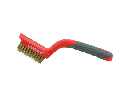 Kartáč s mosazným drátem 5 řad VERKE V05282