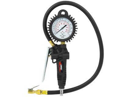 Pistole na huštění pneumatik s manometrem Verke V81267