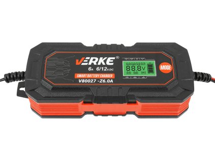 Mikroprocesorová nabíječka autobaterií 6V/12V 6.0A VERKE V80027