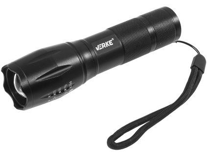 Ruční svítilna s zoomem VERKE V87508