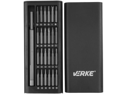 Sada přesných šroubováků S2 24v1 VERKE V86424