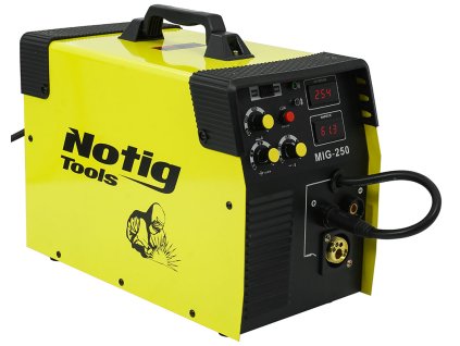 Invertorová svářečka MIG MMA TIG 250 NOTIG TOOLS