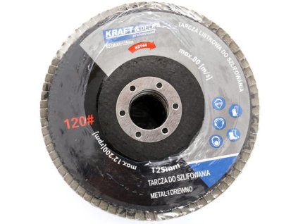Sada lamelových kotoučů 125 mm P120 KD969
