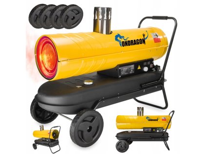 NAGRZEWNICA OLEJOWA DMUCHAWA NAGRZEWNICA SPALINOWA KOMINEM 30KW WYDAJNA