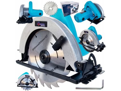 Ruční kotoučová pila na dřevo, laser, 1650 W, průměr 185 mm1