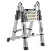 Teleskopický hliníkový kloubový žebřík 5m 150kg G02449
