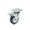 Kolečko otočné s brzdou 75mm PP/TPR G71513