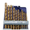 Titanové vrtáky do kovu, vrták 2,0-8,0 mm, sada 13 ks