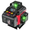 Křížový laser 4D 360° zelený RTPLK0036