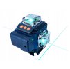 4D Laserový nivelátor 360° se 2 bateriemi zelený03