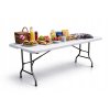 STOL SKLADANY CATERINGOWY TURYSTYCZNY OGRODOWY NA TARAS WALIZKA 180 cm Wysokosc 74 cm