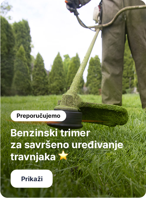Benzinski trimer za savršeno uređivanje travnjaka